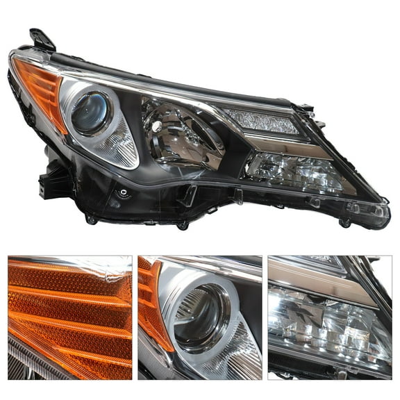 For 2013 2014 2015 Toyota RAV4 RAV-4 Headlight Head Lamp Front Right Passenger Side Direct Replacement