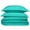 Turquoise, variant on Cosy House Collection 100% Rayon Derived from Bamboo Duvet Cover Set - Cooling, Breathable, Soft & Smooth