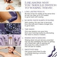 thumbnail image 2 of GiGi Relaxing Lavender Hard Wax Beads Hair Removal, Waxing for Sensitive Skin, 14 oz, 2 of 5