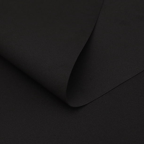 Zhuge Papel de embalaje para caja de regalo, papel de embalaje con forma de ramo de flores de algodón con burbujas espesas a prueba de agua (negro)