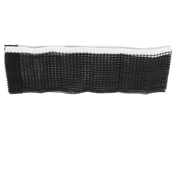 Red de tenis de mesa de nylon plegable blanca negra