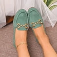 thumbnail image 5 of Wowcloth Women's French Retro Flats – Comfortable Round Toe Design with Soft Flat Sole and Suede Finish for Casual Fashion Wear, 5 of 7