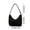 B, variant on Sling Bag, Soft Nylon Large Capacity Shoulder Bag Solid Color Crossbody Bags for Women, Water Repellent Crescent Bag Multi Way Carry for Daily Commute Shopping Strolling Outdoor
