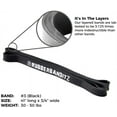 thumbnail image 2 of RubberBanditz Pull Up Assit Bands | Heavy Duty Resistance Exercise Bands, 2 of 8