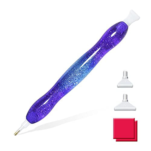 Diamond Painting Pen, Glitter Diamond Art Drill Pen with Diamond Painting Tools and Accessories, Ergonomic Diamond Drill Comfort Purple) - Walmart.com