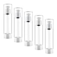 thumbnail image 5 of 5pcs Pump Bottles for Travel 100ml Lotion Dispenser Refillable Transparent Plastic Storage, 5 of 8