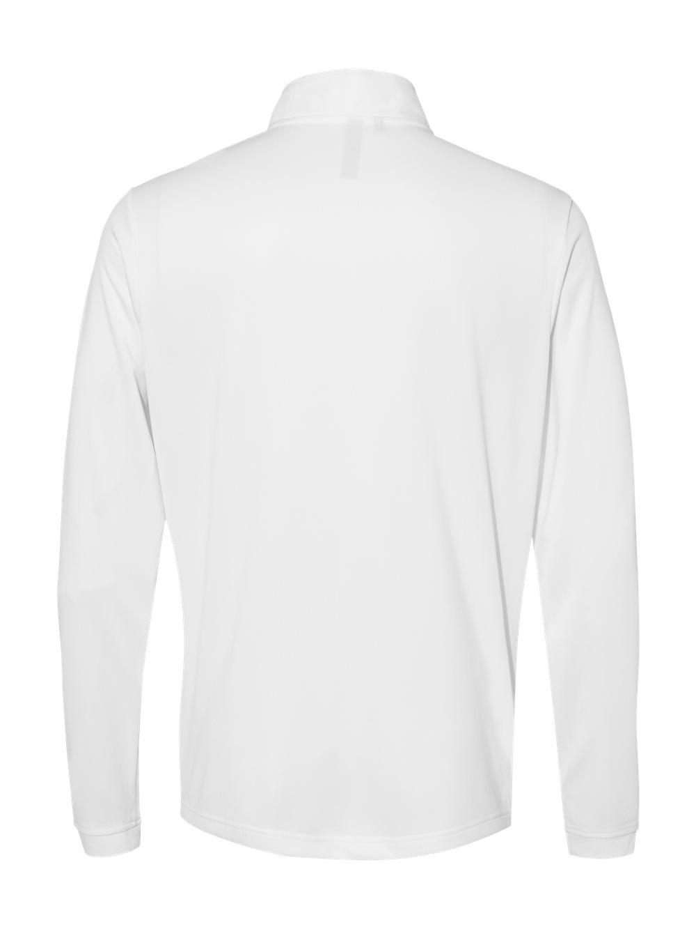Adidas Men's Lightweight Quarter-Zip Pullover White photo 3