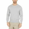 Nautica Mens Light Weight Crew Neck Solid Sweater L/Gray