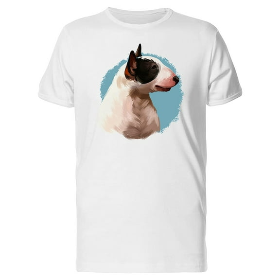 Miniature Bull Terrier Dog Tee Men's -Image by Shutterstock