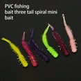 thumbnail image 4 of 20Pcs Soft Bait Small Paddle Silicone Baits Artificial Application Insects Flexible Convenient Wide Application Fishing Lures Worms Accessory Pink, 4 of 8