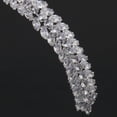 thumbnail image 3 of Diadema y coronas para novia de boda con circonita cúbica para mujer, accesorios para el cabello grandes (1 unidad), 3 of 5