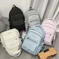 thumbnail image 3 of Backpack Men's Simple Large Capacity Travel Backpack Women's Casual Day Department Junior High School Student School Bag Men, 3 of 7