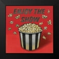 thumbnail image 2 of Wild Apple Portfolio 15x15 Black Modern Framed Museum Art Print Titled - Enjoy the Show Red, 2 of 5
