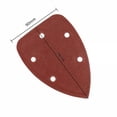 thumbnail image 2 of CTIRCHIU 50PCS Hook and Loop Sanding Discs Sandpaper Triangle Sanding Disc Brown for Industrial Use, 2 of 2