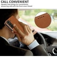thumbnail image 6 of S22 Case,for Galaxy S22 Case Wallet,[RFID Blocking] [Card Holder/Cash Slots] [Kickstand]  Clasp Premium Leather Protective Shockproof Flip Cases Folio Cover for Samsung Galaxy S22 (Brown), 6 of 12