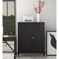 thumbnail image 7 of MIIIKO Metal Locker with 2 Doors, Metal Storage Sideboard Accent Cabinets for Kitchen, Pantry, Home Office and Garage, 7 of 7
