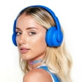 thumbnail image 4 of Skullcandy Cassette Wireless Bluetooth on-ear Headphones with Microphone in Cobalt Blue, 4 of 4