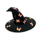 thumbnail image 5 of Sombrero de bruja de Halloween, decoración novedosa gótica, cómodo sombrero de disfraz de bruja para fiesta Mariposa naranja, 5 of 8