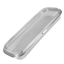 Dishwasher Basket, Stainless Steel Silverware Replacement Utensil Basket Rectangular Mesh