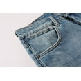 thumbnail image 3 of 2025 Ksubis Jeans brand Jeans  Men's Jeans Casual Comfort Holes Fashionable Straight Skinny Slim Fit Jeans, Ripped Stretch Jeans Denim Pants Menswear 3022 28-40, 3 of 7