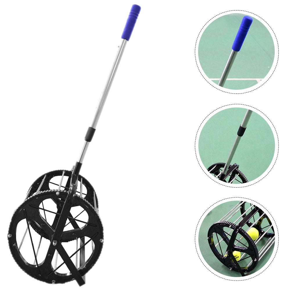 IBASETOY Lightweight Tennis Ball Retriever and Roller with Self Standing Design for Efficient Sport Use