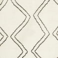 thumbnail image 6 of SAFAVIEH Kenya April Braided Geometric Fringe Area Rug, Ivory/Black, 6' x 9', 6 of 6