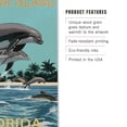 thumbnail image 3 of Captiva Island, Florida, Dolphins Swimming Birch Wood Wall Sign (10x15 Rustic Home Decor, Ready to Hang Art), 3 of 5