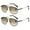 2 Pairs of Brown, variant on 2 Pairs of Classic BIFOCAL Reading Glasses 1.00 for men Presbyopic Glasses Gradient Brown Sunglasses UV, Memory Titanium Oversized Aviator-style Sun Readers +1.00