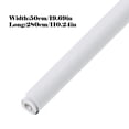 thumbnail image 3 of White 3D Foam Cotton Wallpaper, Self-Adhesive Removable Wall Paper Texture Peel and Stick for Living Room and Bedroom Wall Decoration 50*280cm, 3 of 7