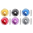 thumbnail image 3 of Bike Aluminium Alloy Headset Stem Top Cap 31.8Mm With Bolt 30.5Mm Blue, 3 of 9