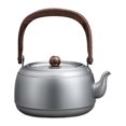 thumbnail image 4 of DOMELAY Camping Kettle Portable Drinkware Titanium Kettle for Outdoor Hiking Fishing 800ml gray, 4 of 9
