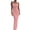 Pink square neck maxi dress a1, variant on Women Summer Square Neck Sleeveless Bodycon Maxi Dress Solid Boho Casual Long Party Dress Beach Vacation Sundresses, Pink S