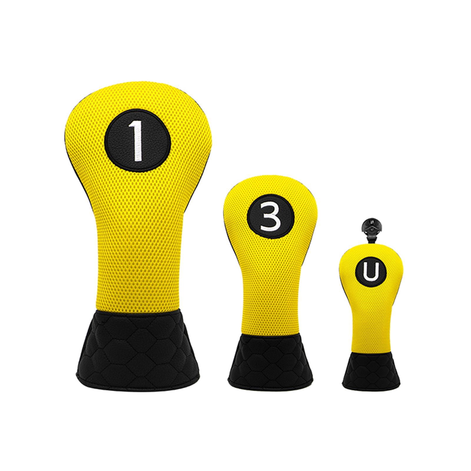 DimyFew Golf Wood Headcovers Golf Wood Head Covers Golf Driver Headcover Golf Club Head 1 3 U