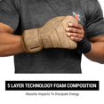 thumbnail image 5 of Hayabusa T3 LX Leather Boxing Gloves Men and Women for Training Sparring Heavy Bag and Mitt Work - Tan, 16oz, 5 of 6