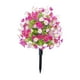 thumbnail image 2 of Flores artificiales Decoración del jardín topiario Vigidor de bricolaje Decedente de decoración de bodas Plantas con estaca para un regalo de paisaje Rosa, 2 of 8