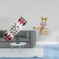 thumbnail image 2 of de mesa festivo de invierno con estatua de niña creativa, bandeja para guardar llaves, decoración artística moderna para mesa de centro navideñ, 2 of 8