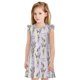 thumbnail image 1 of Fotbe Lavender Flowers Vestido de Dormir para Niñas de 3 a 10 Años, Mangas Cortas, Estilo Princesa, Pijama Camisón con Mangas Voladas-XX-Large, 1 of 6
