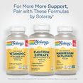 thumbnail image 6 of Solaray Calcium Citrate with Vitamin D3 1000mg - Bone Strength and Healthy Teeth Support - Gentle Digestion Formula - Lab Verified, 60-Day Guarantee - 30 Servings, 180 Capsules, 6 of 6