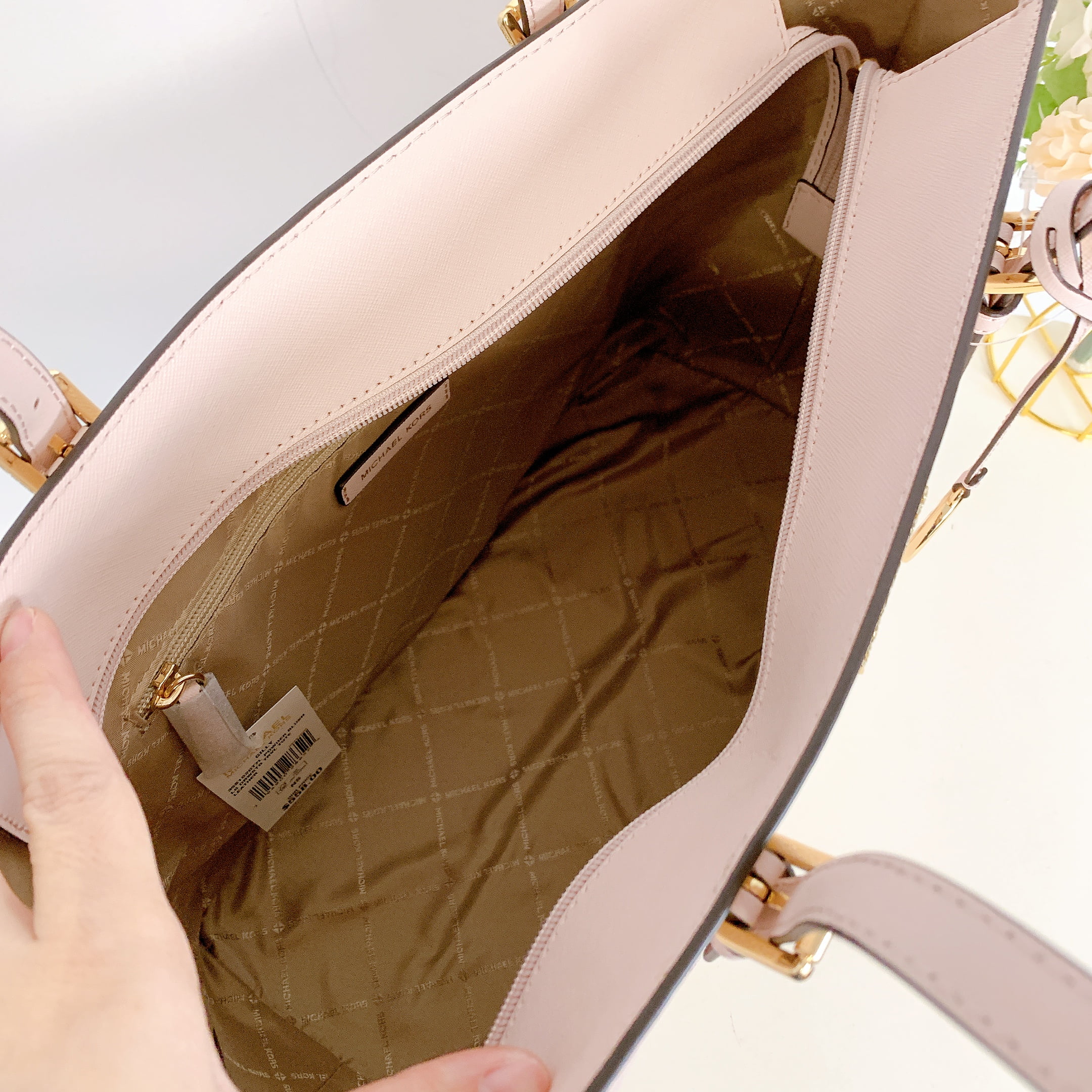 Michael Kors Original New Women's Gilly Large Jet Set Drawstring