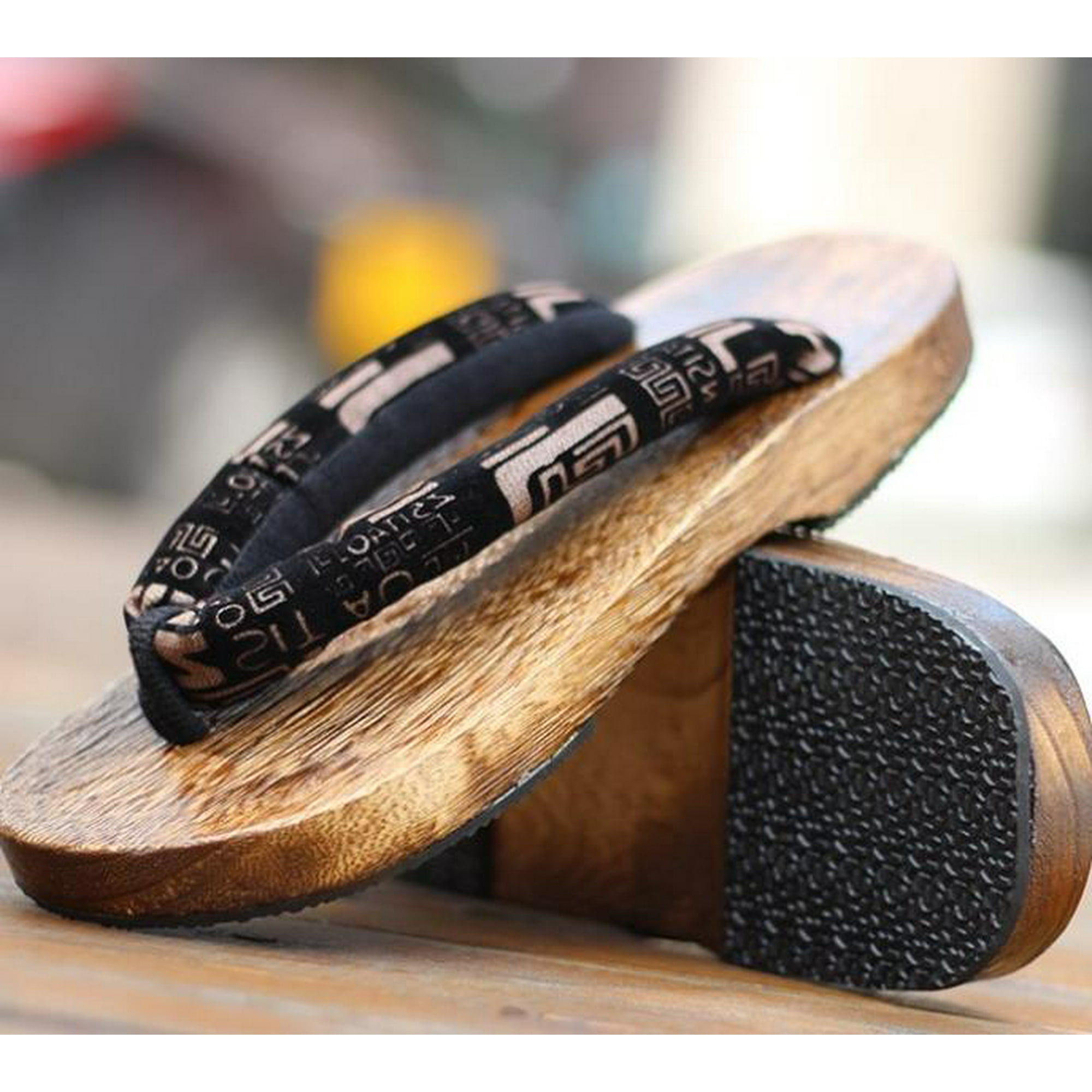 Japanese Anime Cosplay Costume, Men's Summer Sandals, Wooden Flats, Slippers Clogs, Flip-Flops-Black 4D | Walmart Canada Japanese Anime Cosplay Costume, Men's Summer Sandals, Wooden Flats, Slippers Clogs, Flip-Flops-Black 4D | Walmart Canada