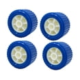 thumbnail image 2 of DYNWAVECA 4Pcs PU Ribbed Wobble Roller Caravans Components Sturdy Practical Easy to Install Yacht Guides Rollers for Marines Campers, 2 of 9