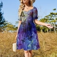 thumbnail image 3 of Magic Butterfly Galaxy (Night) Sleeveless Dress women's summer jumpsuit summer dresses ladies 2024 cute dress beach dress, 3 of 7