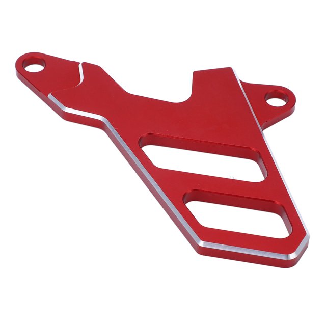 Motorcycle Chain Guard, Professional High Strength Rustproof Metal Front Sprocket Cover Colorfast Simple Installation For Motorbike Black,Red,Blue