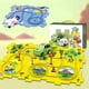 thumbnail image 5 of Vogacara Juego de rompecabezas de pista de coches de carreras para niños, juego creativo, pista de ferrocarril, coche DIY Juguetes Educativos dinosaurio【25PCS】, 5 of 6