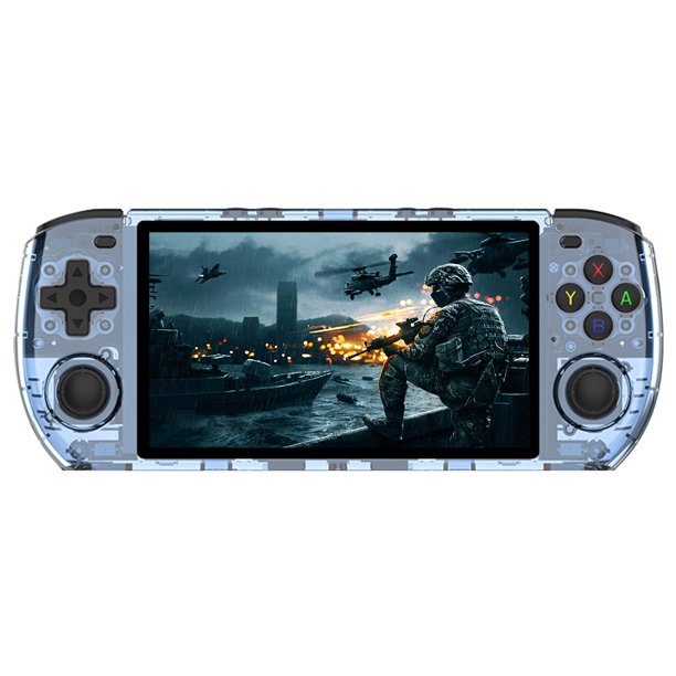 Consola de juegos portátil RGB10 MAX3, consola de juegos de bolsillo con pantalla IPS de 5,0 pulgadas para PSP