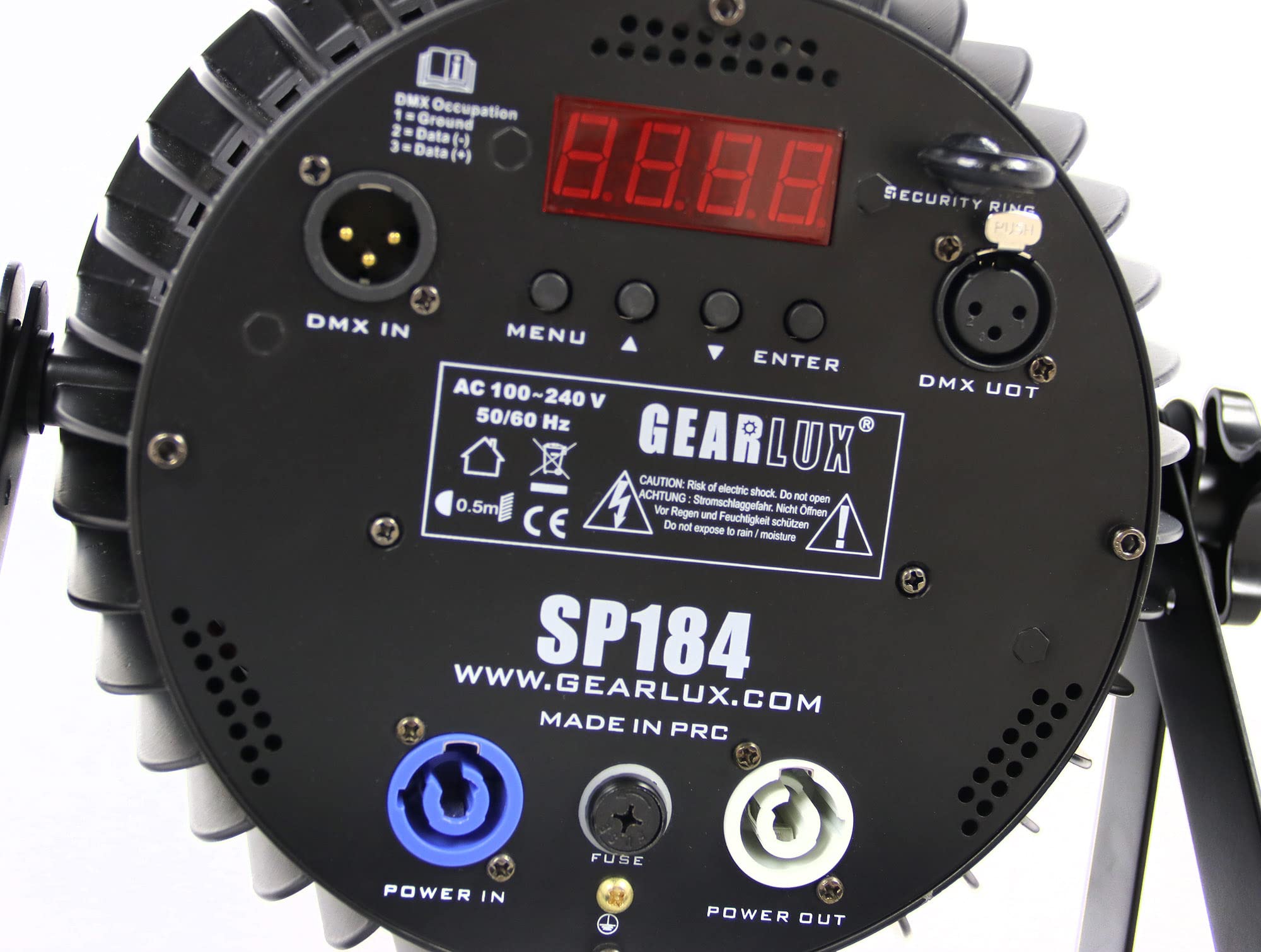 Gearlux SP184 18 LED 10 Watt RGBW Four in One LED PAR Stage Light