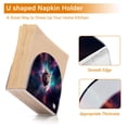 thumbnail image 4 of Spece Universe Cat Planets Napkin Holder for Table Clear Napkin Stand Paper Holder Acrylic Organizer Dispenser Napkins for Dinner Kitchen Restaurant Room, 4 of 8