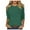 Army Green, variant on TSADFHJI Turtle Neck Tops for Women Plus Size Ladies' Casual Fit V Neck Summer Fashion off Shoulder Comfortable Seven Quarter Sleeve Top T Shirt Xl Purple