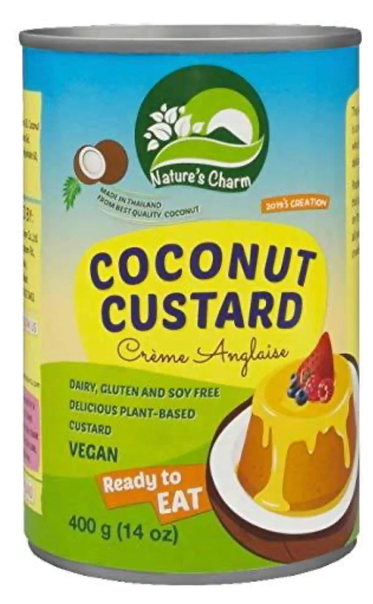 Nature's Charm Coconut Custard 14oz x 2pk