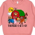 thumbnail image 3 of Inktastic Three-i-e-i-o Toddler Sweatshirt, 3 of 4